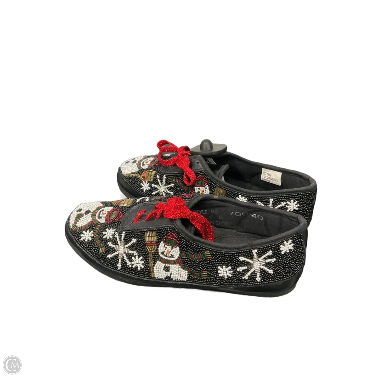 Shoes Sneakers By Clothes Mentor In Black, Size: 9
