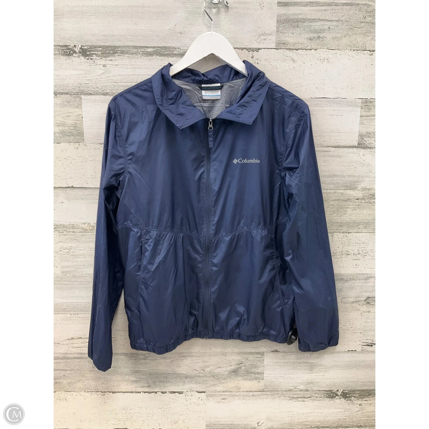 Athletic Jacket By Columbia In Navy, Size: M