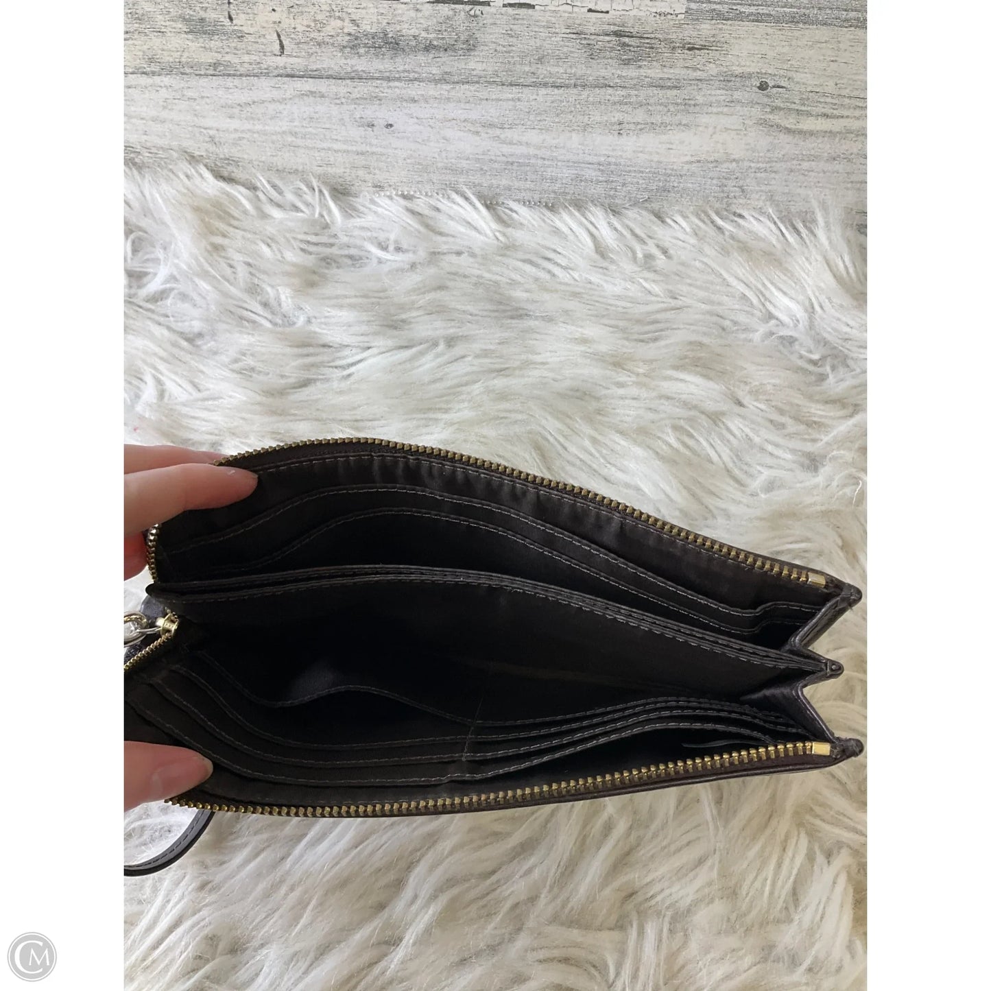 Wristlet Designer By Coach, Size: Medium