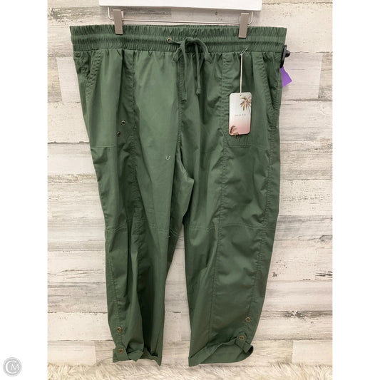 Pants Joggers By Clothes Mentor In Green, Size: 3x