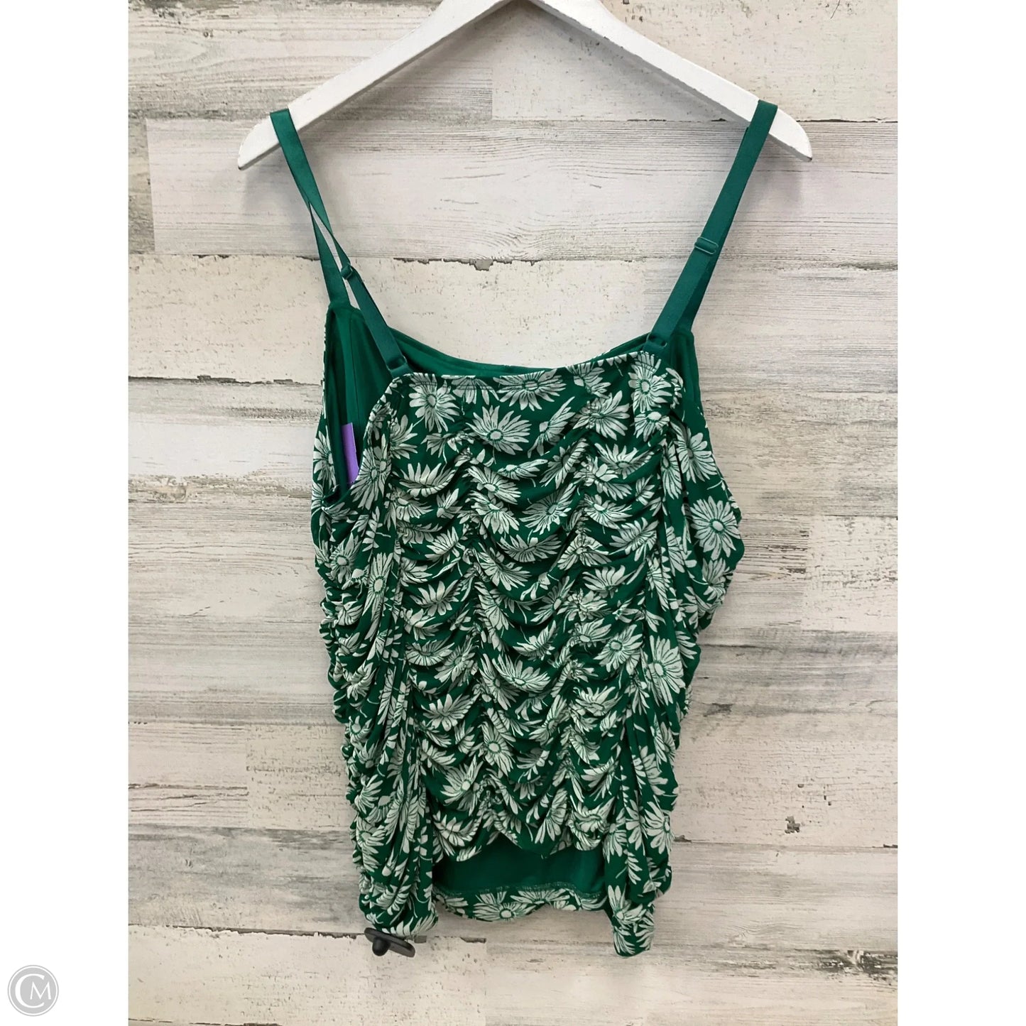 Top Sleeveless By Torrid In Green, Size: 3x