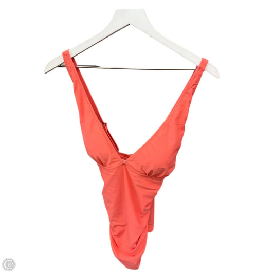 Swimsuit Top By Clothes Mentor In Orange, Size: L