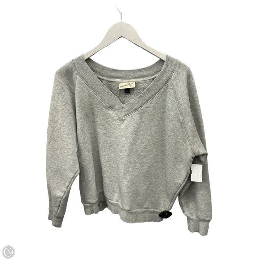 Sweatshirt Crewneck By Universal Thread In Grey, Size: L