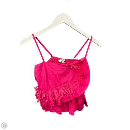 Top Sleeveless By Clothes Mentor In Pink, Size: M