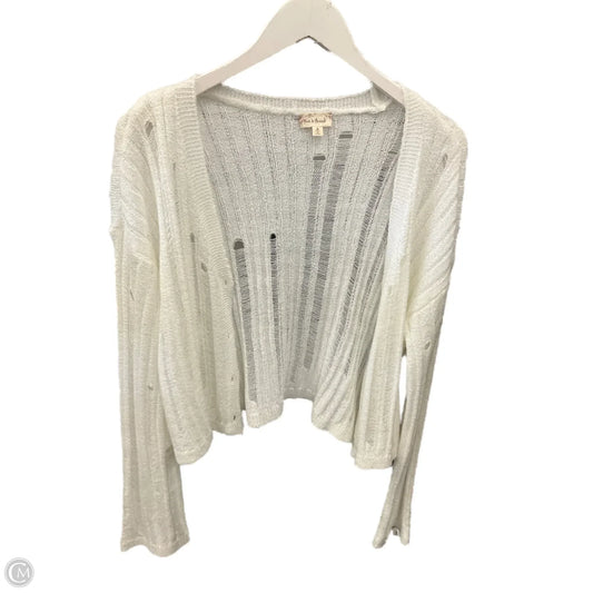 Cardigan By Hem & Thread In White, Size: M