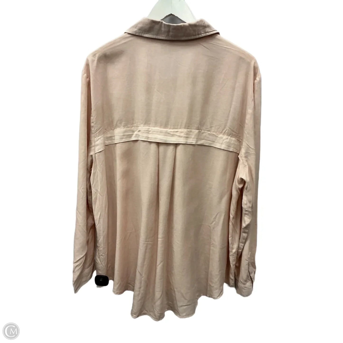 Top Long Sleeve By Marled In Pink, Size: 1x