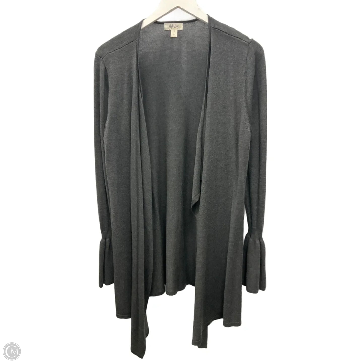 Cardigan By Style And Company In Grey, Size: M