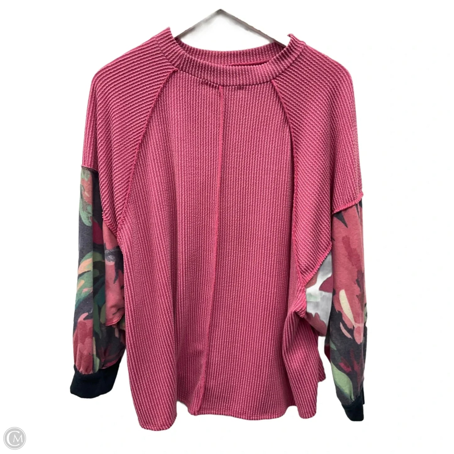 Top Long Sleeve By Haptics In Purple, Size: L