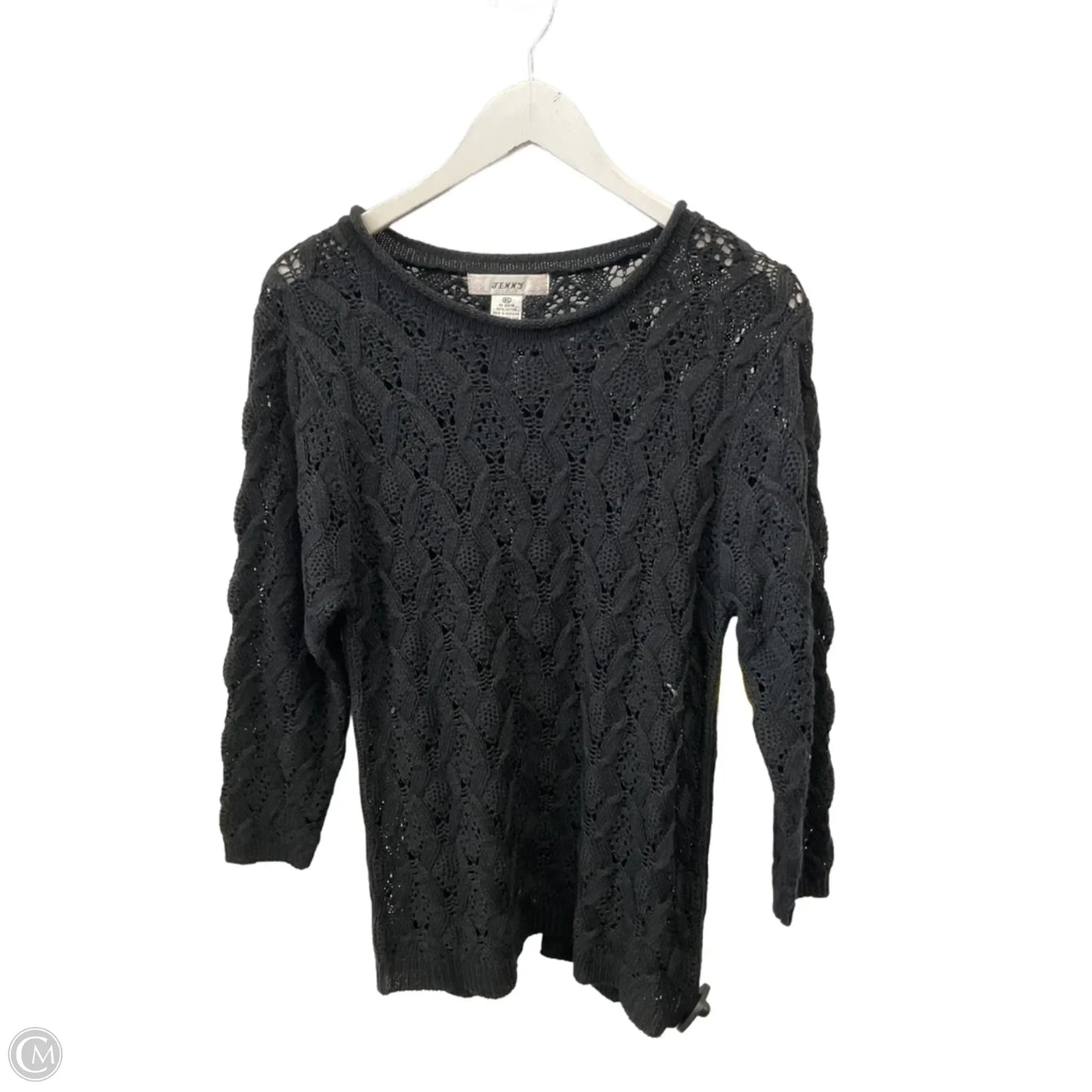 Sweater By Clothes Mentor In Black, Size: Xl