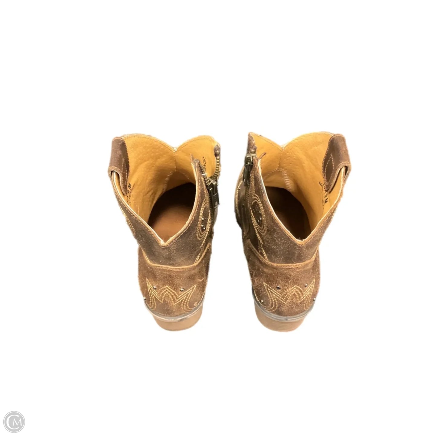 Boots Western By Cmc In Brown, Size: 9