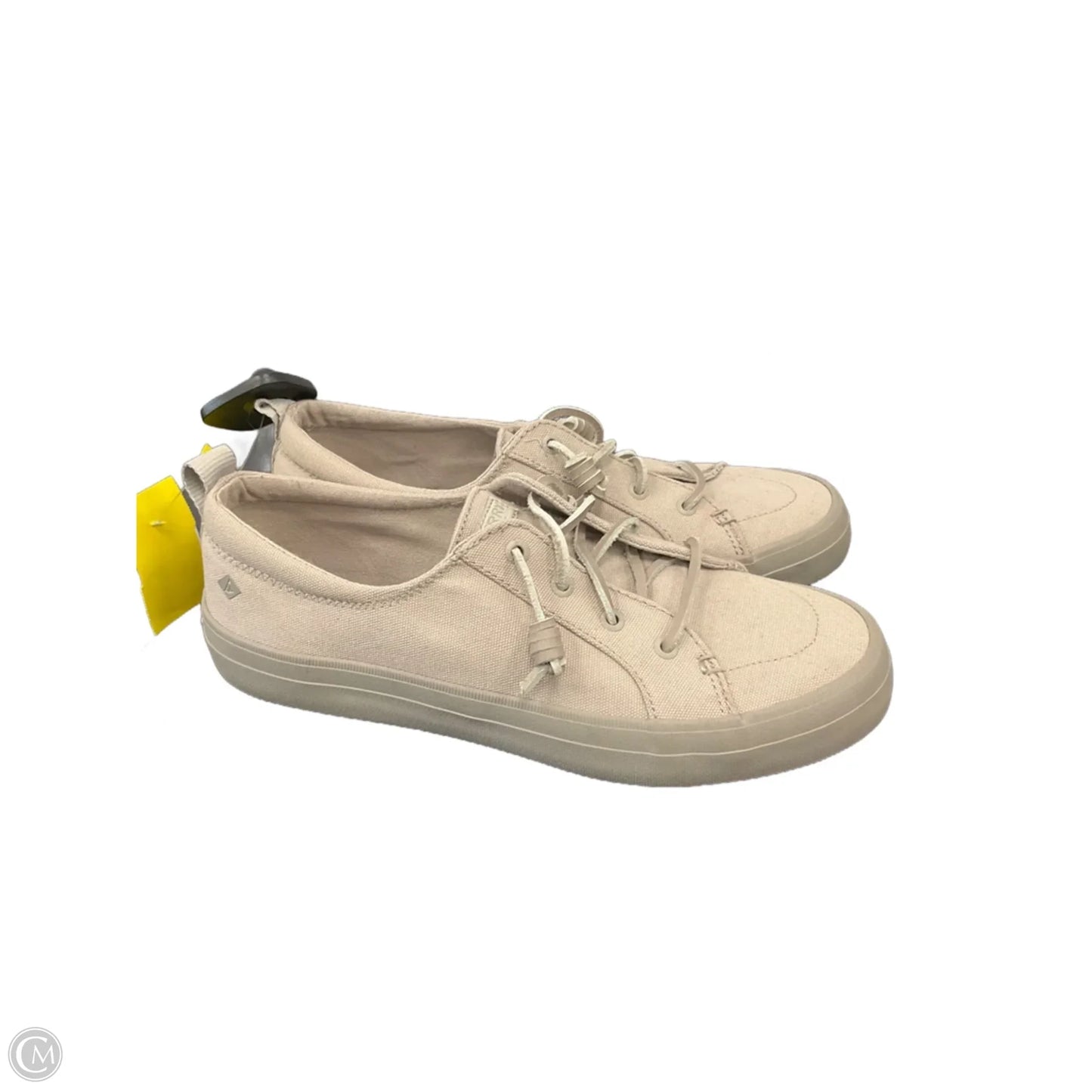 Shoes Sneakers By Sperry In Taupe, Size: 9.5