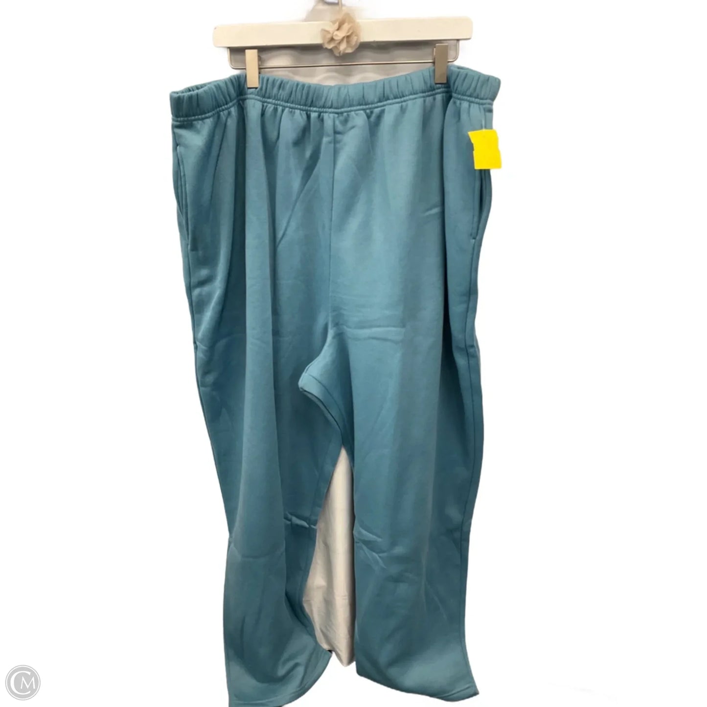 Lounge Set Pants By Woman Within In Blue, Size: 3x