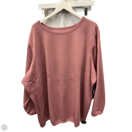 Lounge Set Pants By Woman Within In Mauve, Size: 3x