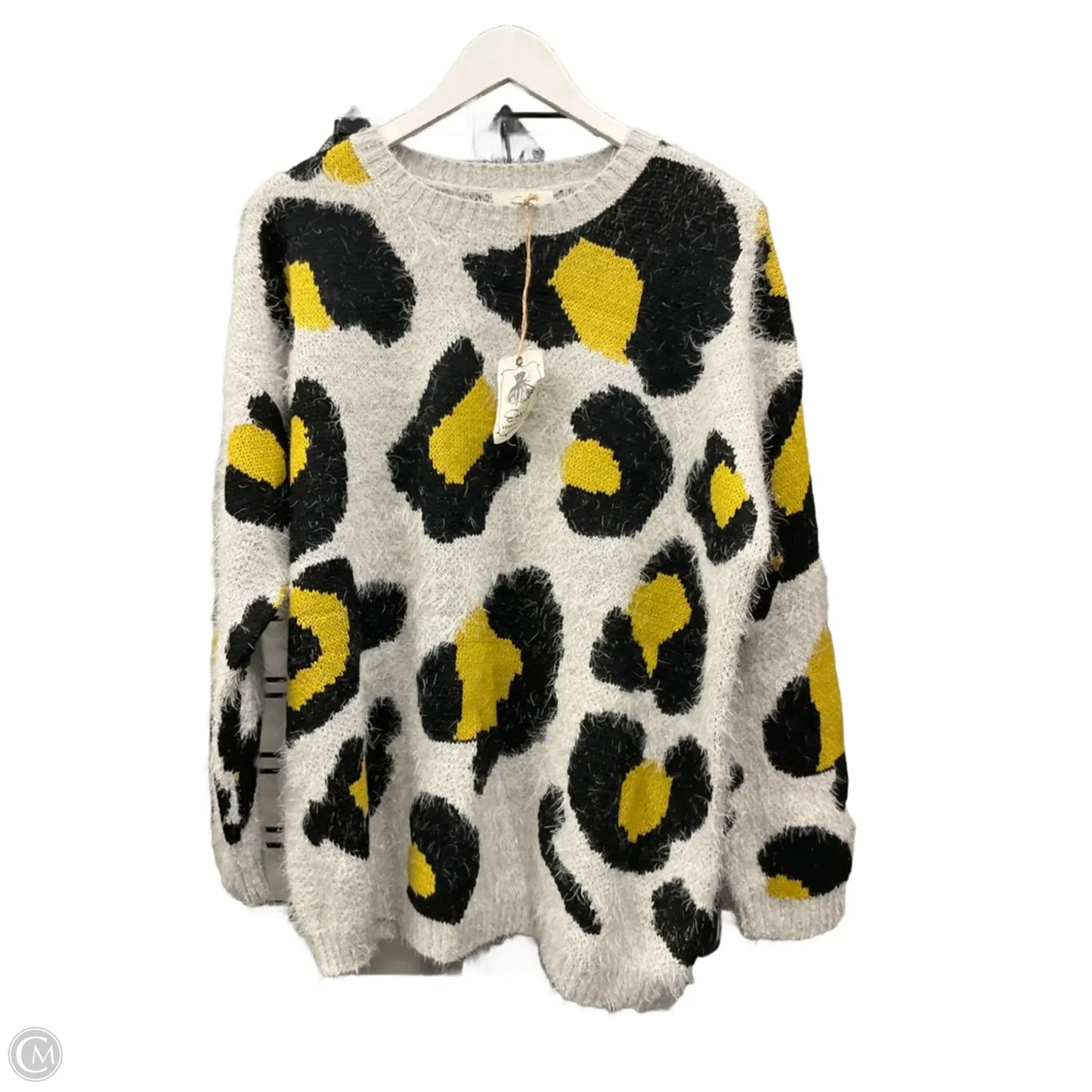 Sweater By Easel In Grey, Size: M