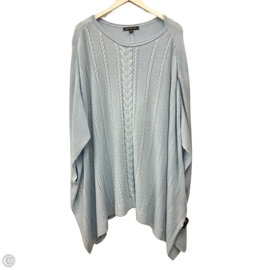 Shawl By Brooks Brothers In Blue, Size: Osfm