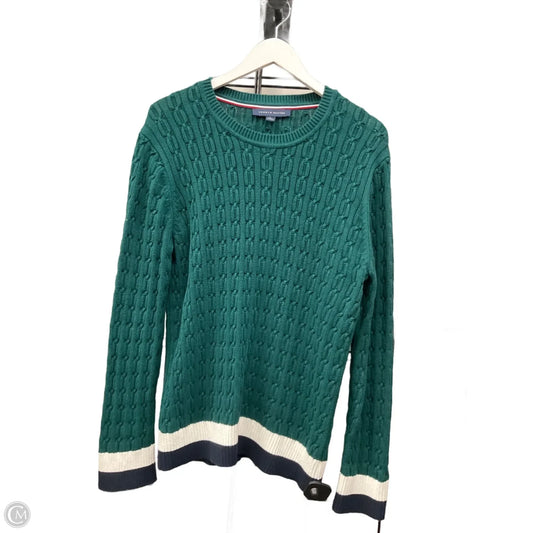 Sweater By Tommy Hilfiger In Green, Size: Xl