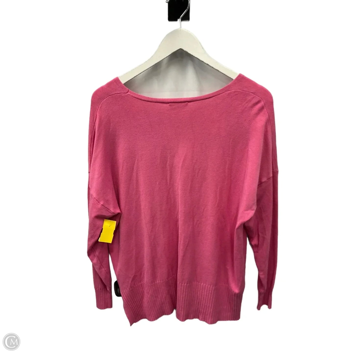 Top Long Sleeve By Ee Some In Pink, Size: M