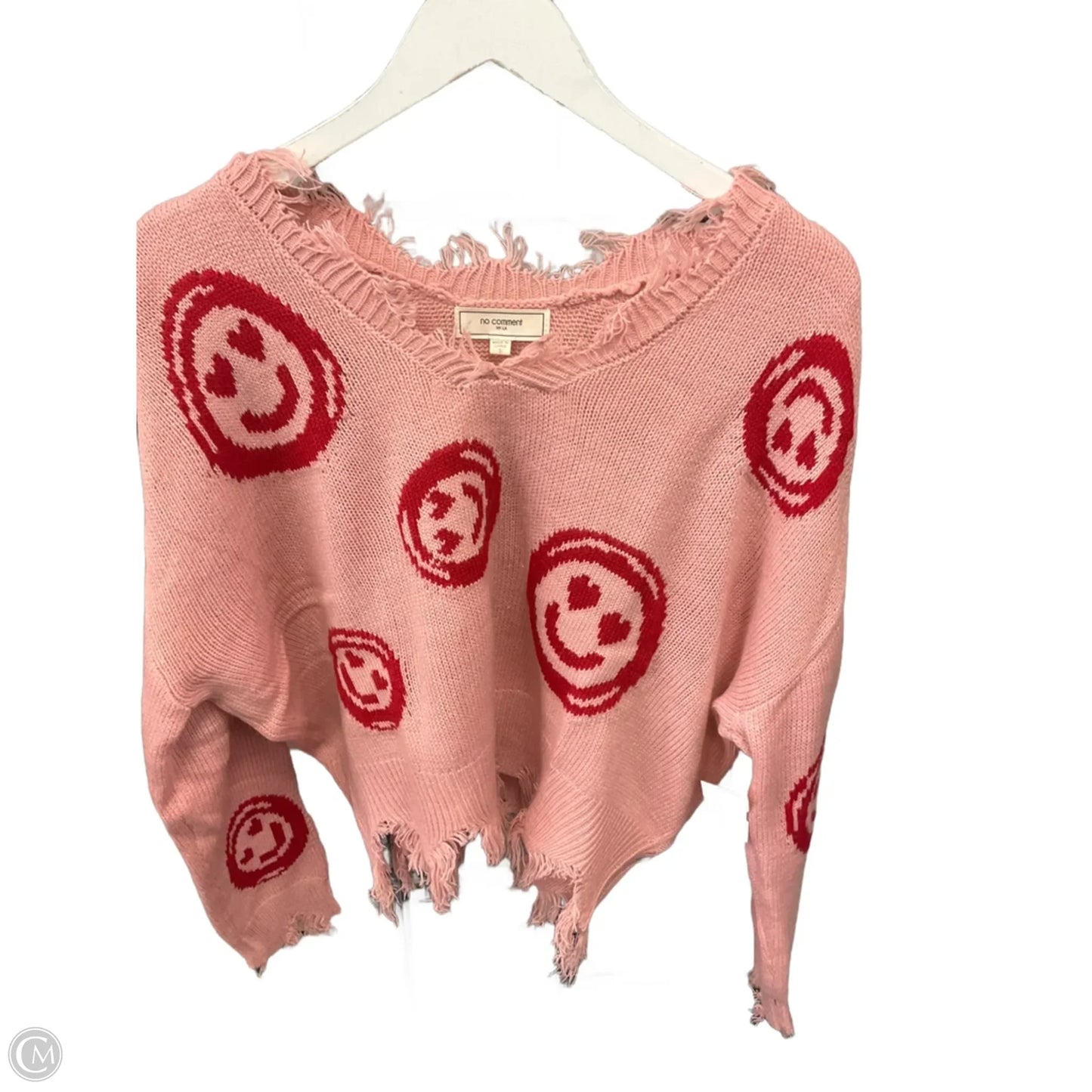 Sweater By No Comment In Pink, Size: S