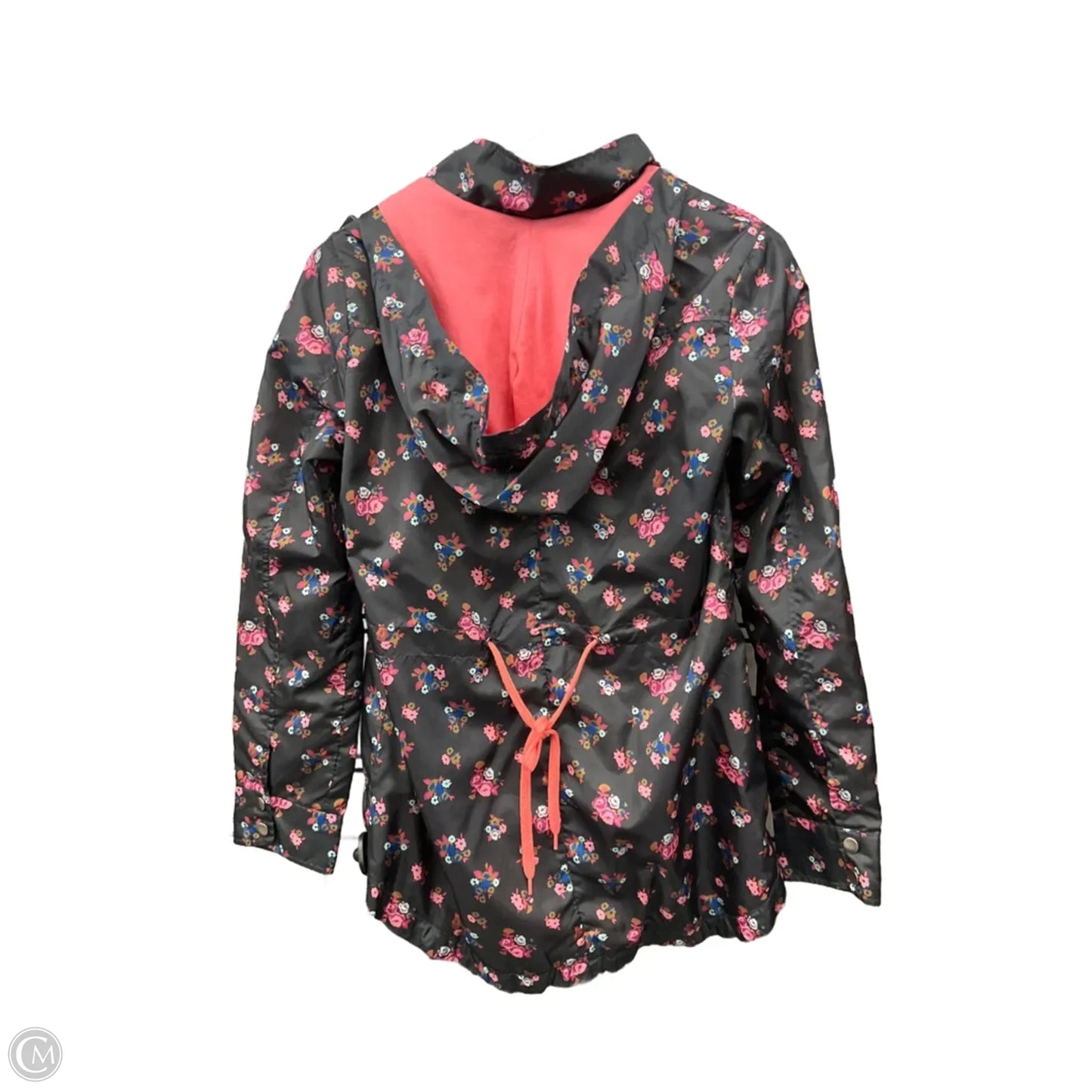 Jacket Windbreaker By Mossimo In Floral Print, Size: S