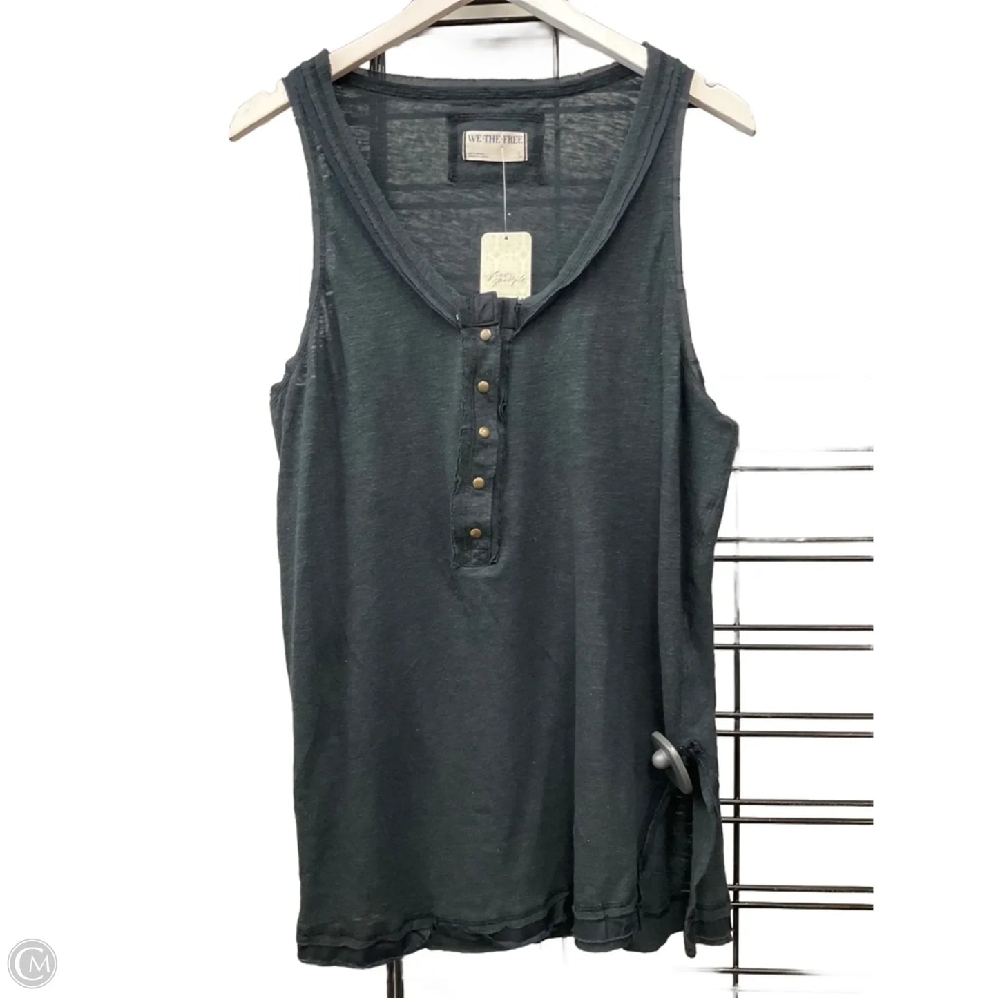 Top Sleeveless By We The Free In Black, Size: L
