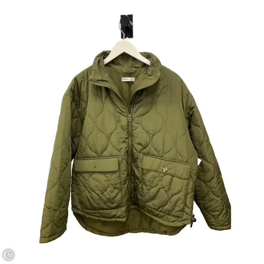 Jacket Puffer & Quilted By Sonoma In Green, Size: L