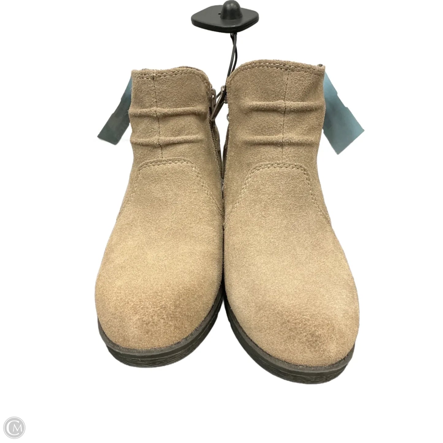 Boots Ankle Heels By Earth Origins In Taupe, Size: 6