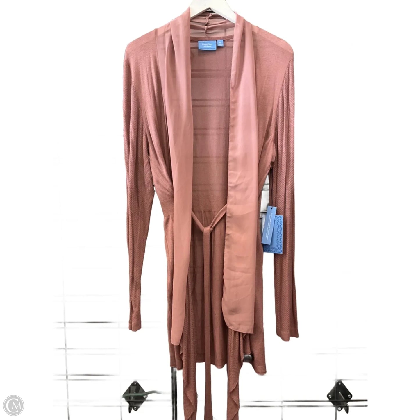 Cardigan By Simply Vera In Mauve, Size: Xl