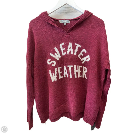 Sweater By Marled In Pink, Size: Xl