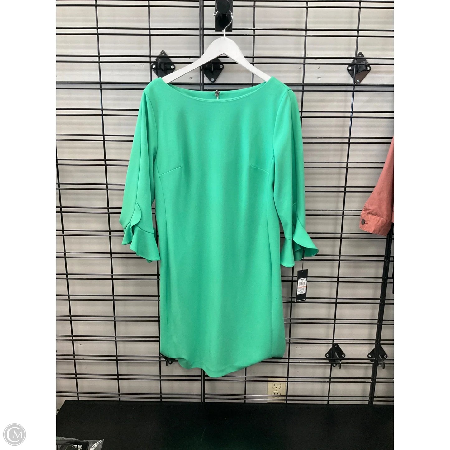 Dress Designer By Karl Lagerfeld In Green, Size: L
