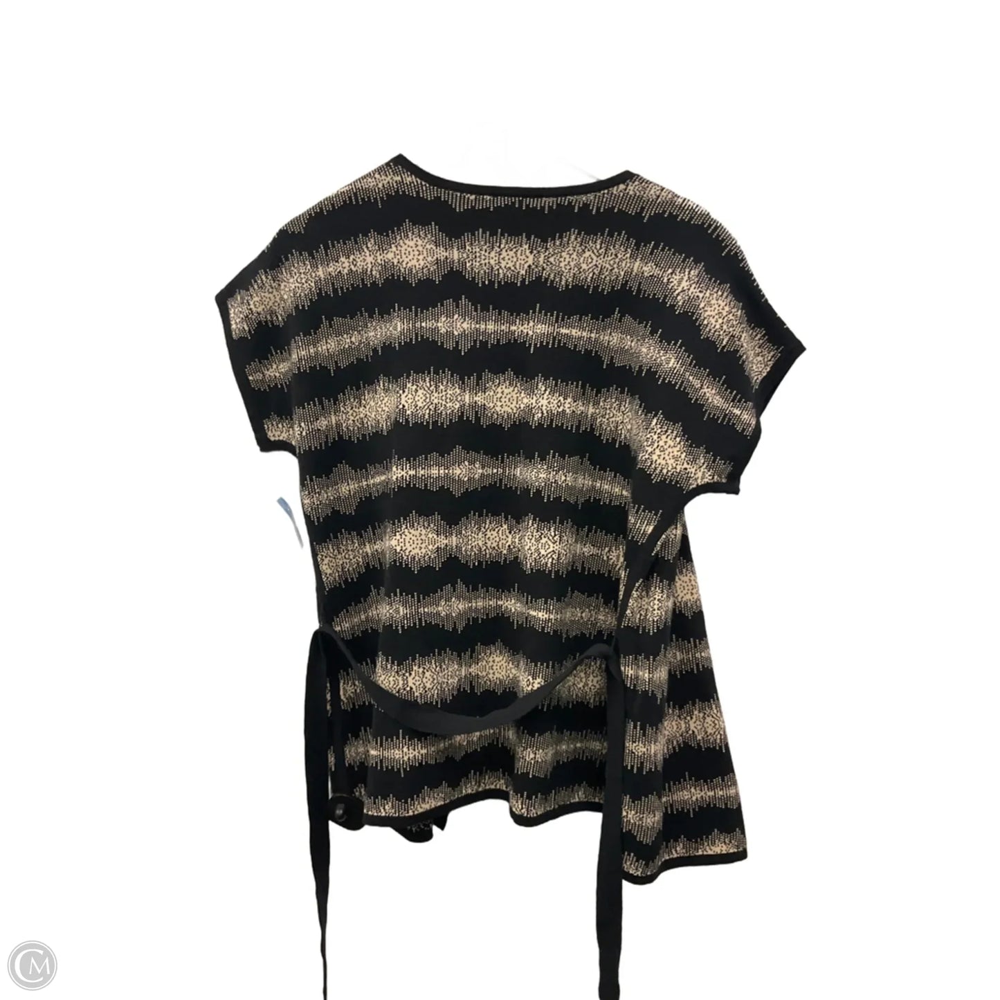 Cardigan By Pendleton In Black & Cream, Size: M