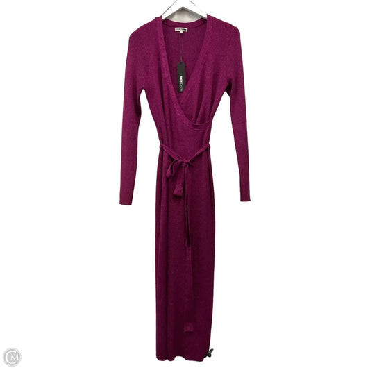 Dress Sweater By Fashion Nova In Purple, Size: 1x