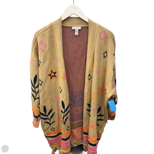 Sweater Cardigan By Cmc In Beige, Size: 2x