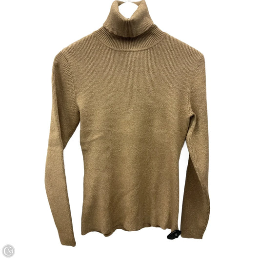 Top Long Sleeve By Liz Claiborne In Gold, Size: M