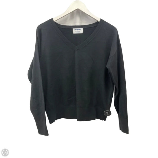 Top Long Sleeve By Old Navy In Black, Size: Xs