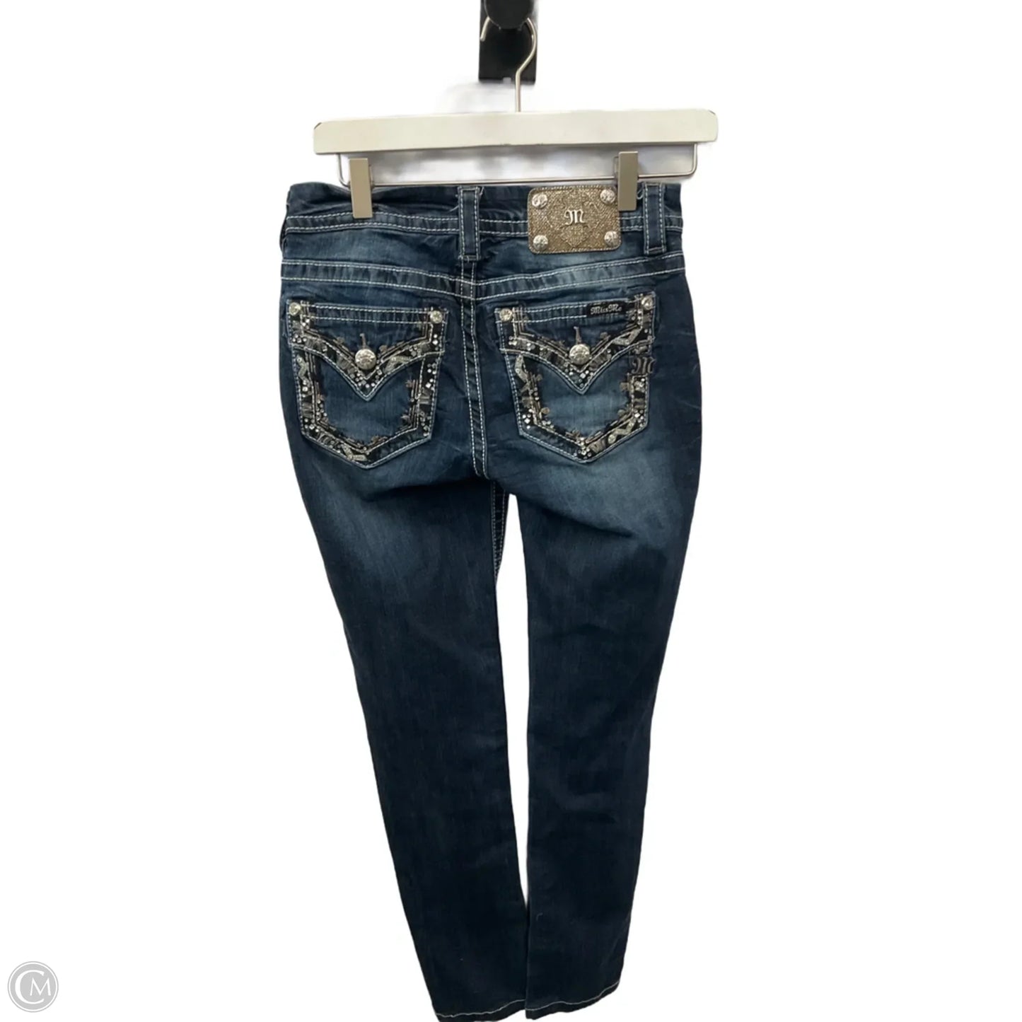Jeans Skinny By Miss Me In Blue Denim, Size: 2