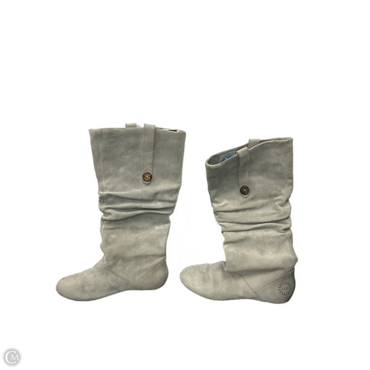 Boots Designer By Ugg In Grey, Size: 7