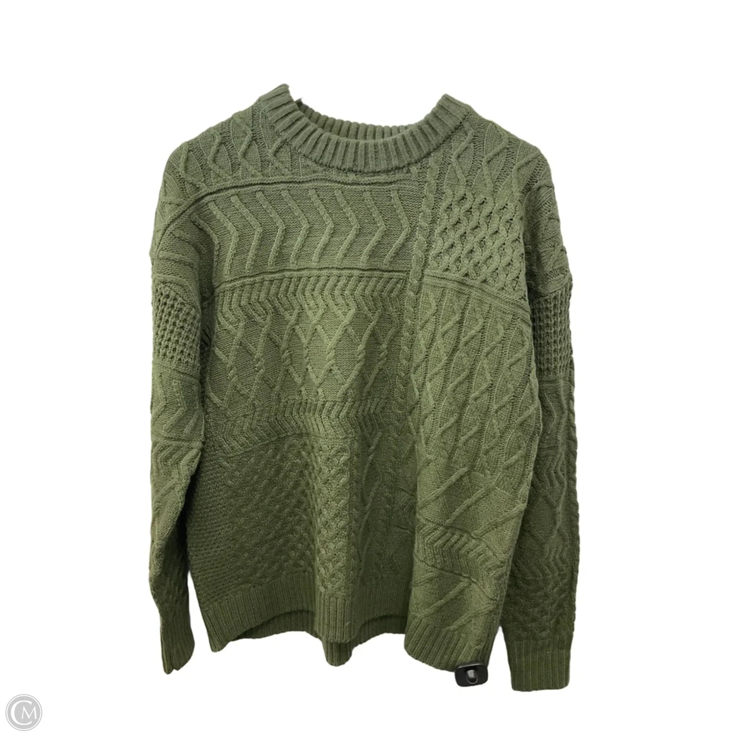 Sweater By Time And Tru In Green, Size: L