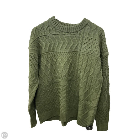 Sweater By Time And Tru In Green, Size: L