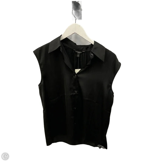Top Sleeveless By Banana Republic In Black, Size: S
