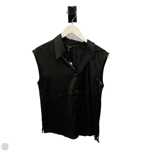 Top Sleeveless By Banana Republic In Black, Size: S