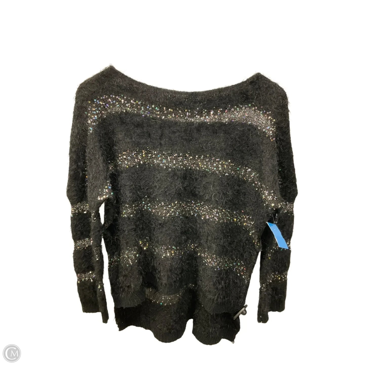 Top Long Sleeve By Cecico In Black, Size: S