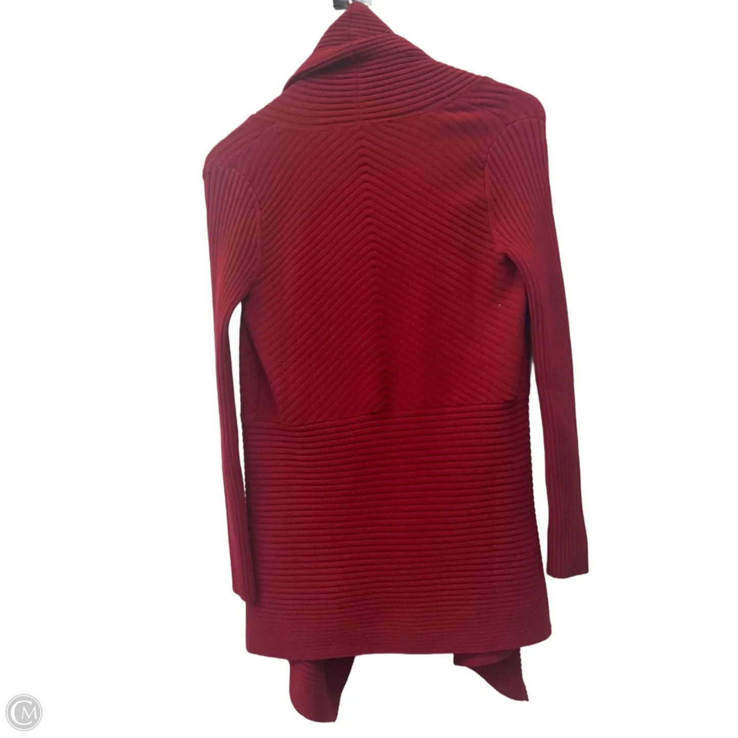 Sweater Cardigan By White House Black Market In Red, Size: Xs