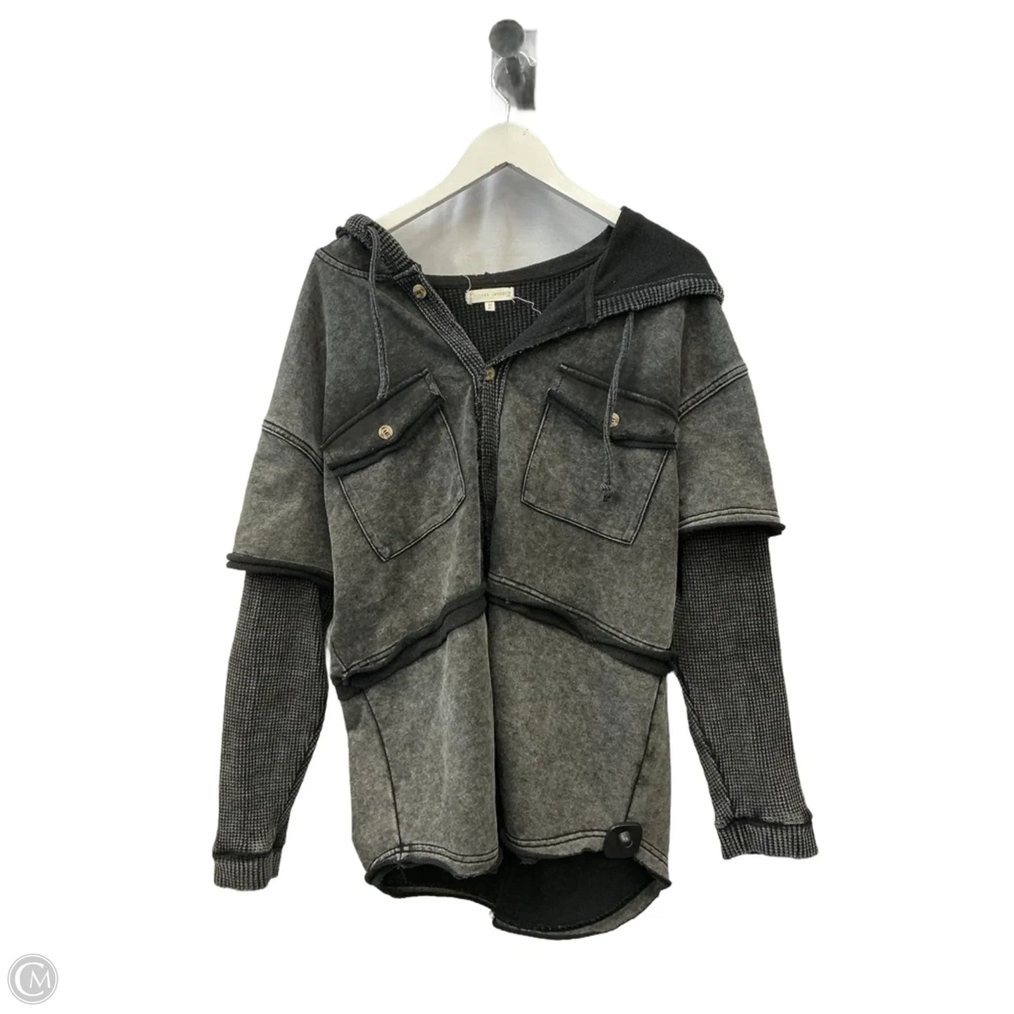 Jacket Shirt By Gilded Intent In Black, Size: M