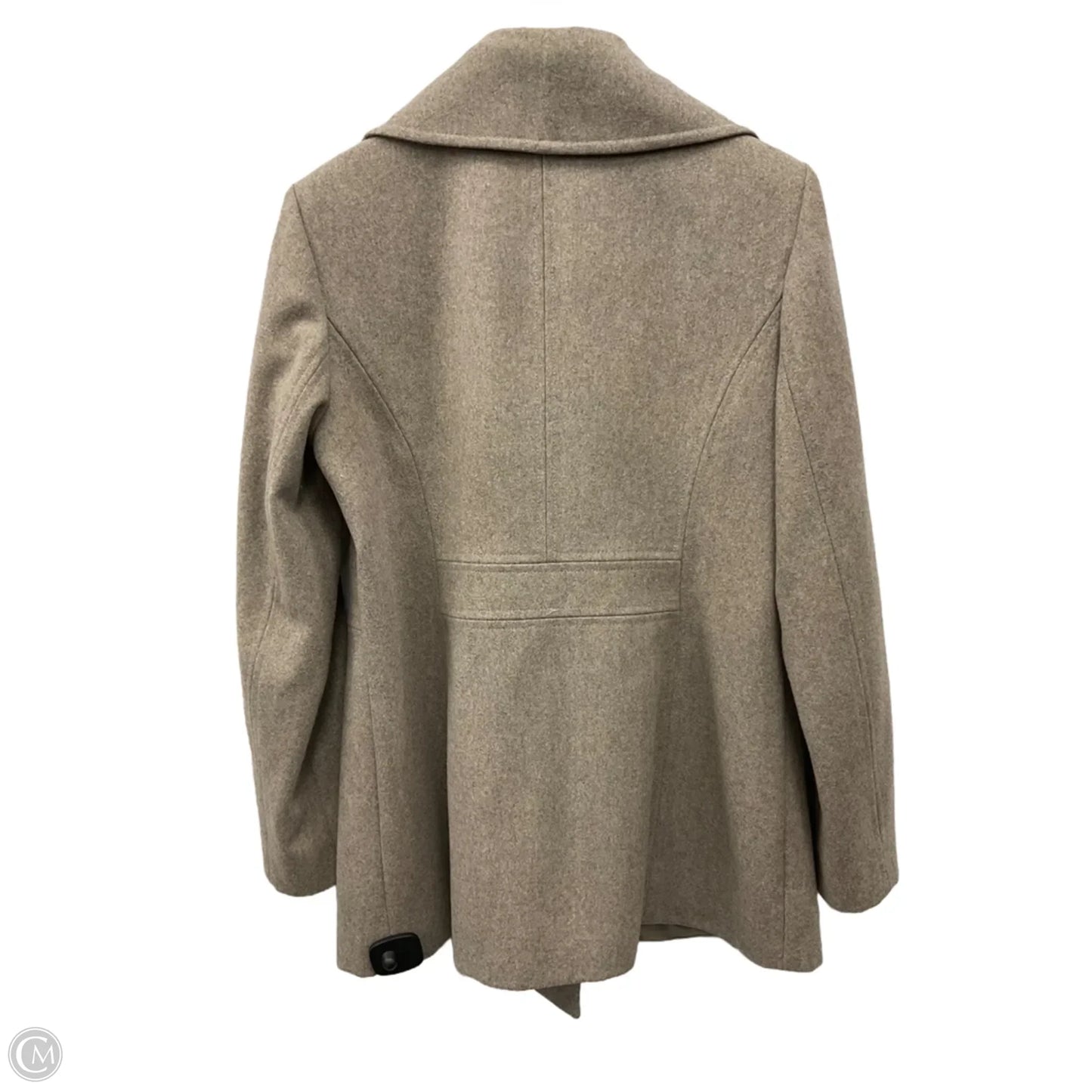 Coat Wool By London Fog In Beige, Size: M