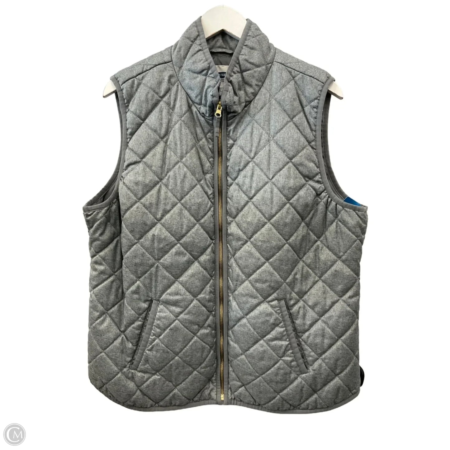 Vest Puffer & Quilted By Old Navy In Grey, Size: Xl