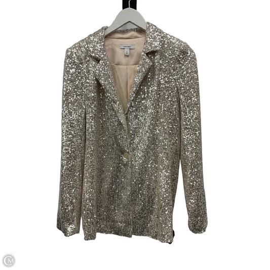 Blazer By Nine West Apparel In Rose Gold, Size: M