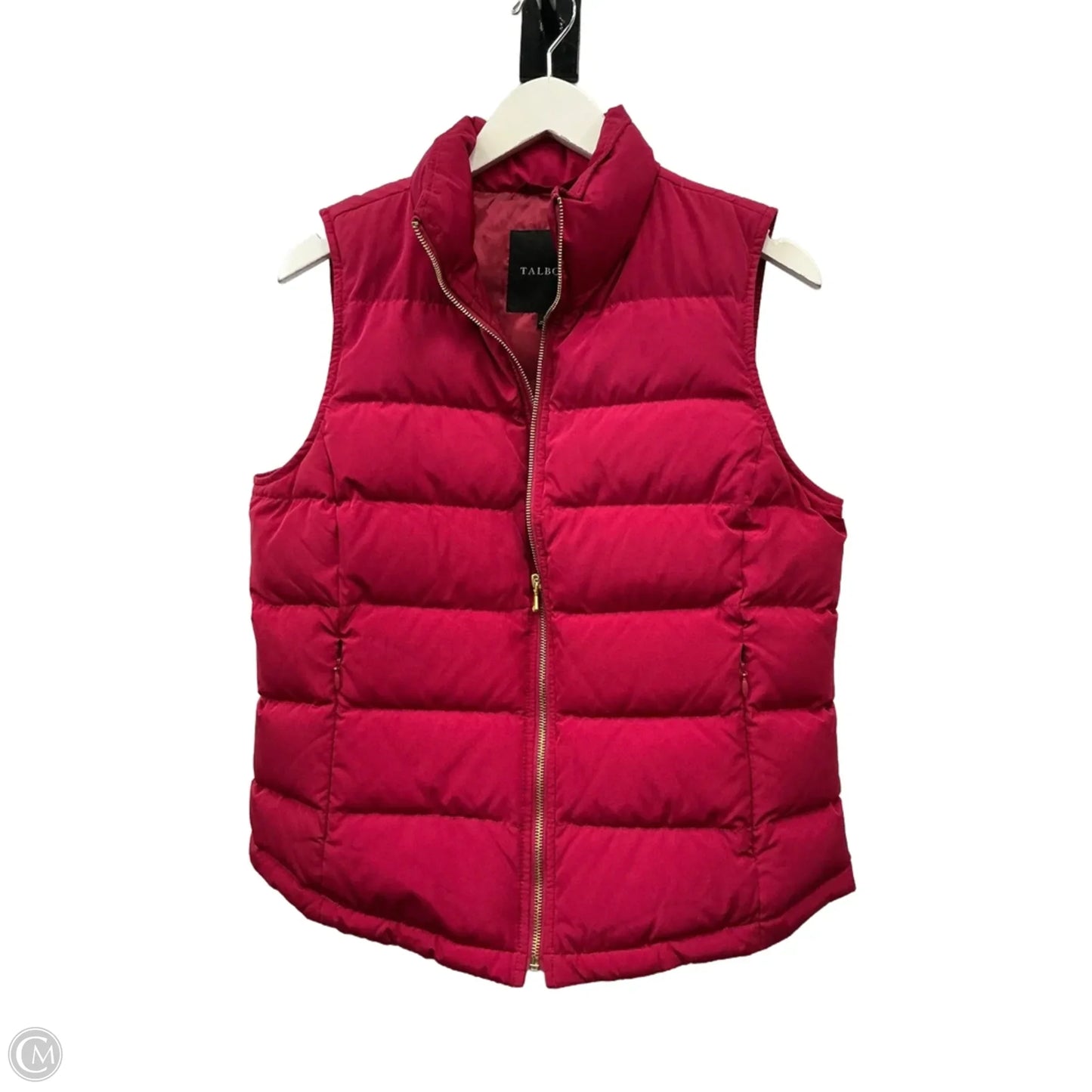 Vest Puffer & Quilted By Talbots In Red, Size: S