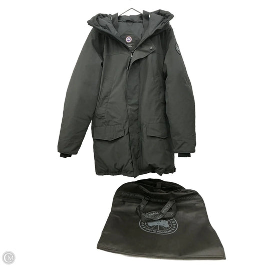 Coat Luxury Designer By Canada Goose In Black, Size: L