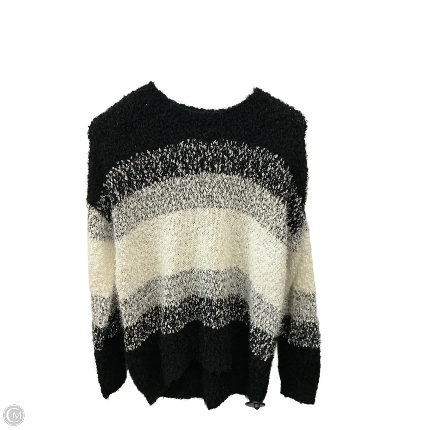 Sweater By So In Black & White, Size: L