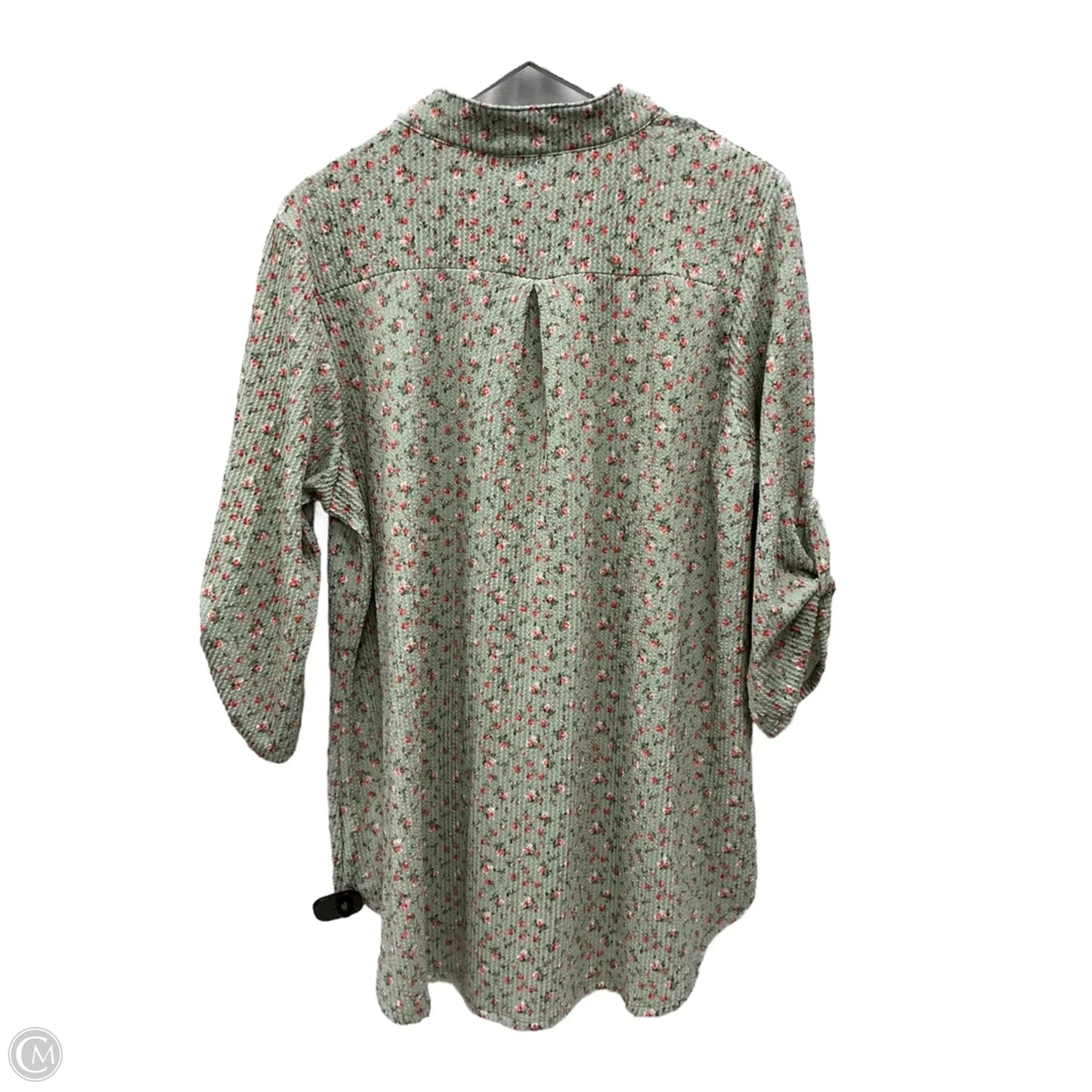 Top 3/4 Sleeve By Heimish Usa In Green, Size: 3x